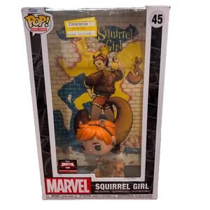 Funko POP! Comic Cover: Marvel Squirrel Girl Vinyl + Protective Case